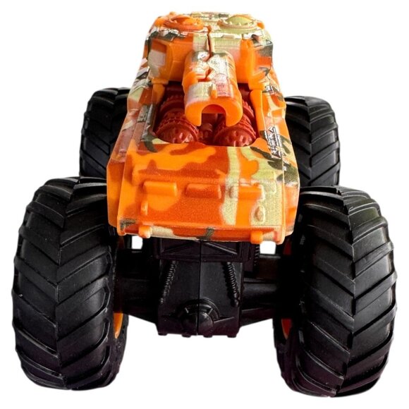 Mattel Hot Wheels Monster Truck BASH-UPS Action Car Cars‎ Invader Tank 1:43 - Picture 4 of 5